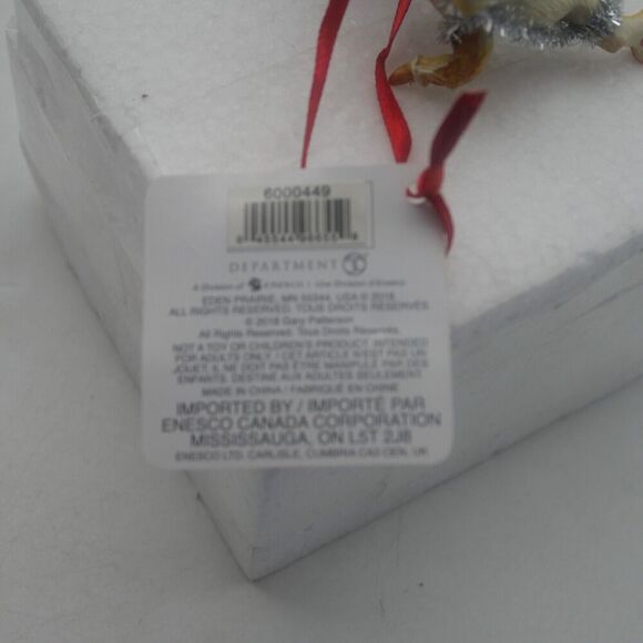 NEW Dept. 56 Gary Catterson Christmas Bliss Dog Ornament Tree Decoration - Picture 9 of 9